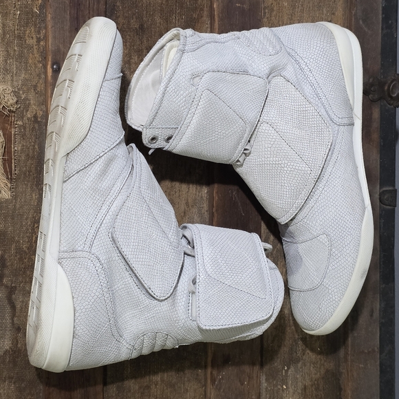 Creative Recreation Gizzo Camaleonte High-Top Leather Sneakers w/Velcro Strap 42 - Picture 7 of 12